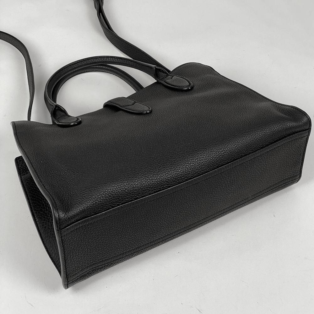 Gucci New Jackie Line 2WAY Shoulder Bag Leather Black - Picture 2 of 7